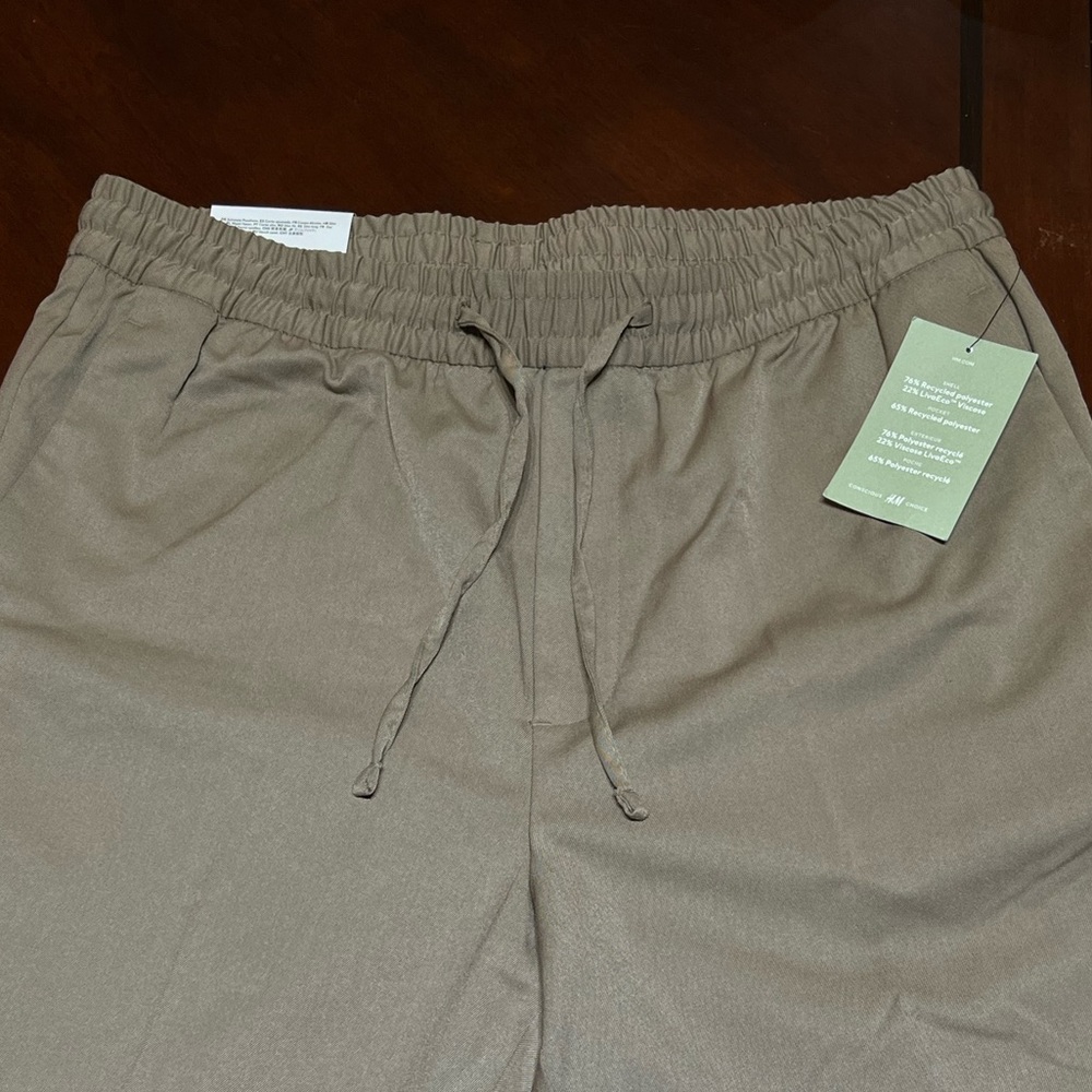 H&M Men's Elasticated Waist Chino Pant, Brand New, Medium Size.